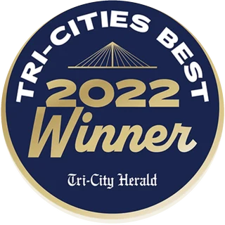 Tri-Cities Best 2022 Gold Winner, awarded to New U Women's Clinic & Aesthetics