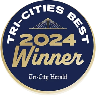 Tri-Cities Best 2024 Gold Winner, awarded to New U Women's Clinic & Aesthetics